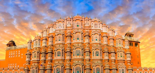Fotobehang Hawa Mahal - Jaipur © nilanewsom