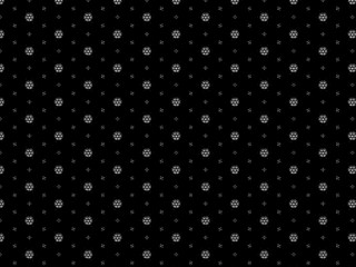 Black background with a small pattern