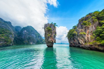 Zelfklevend Fotobehang Thailand James Bond stenen eiland © merydolla