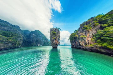 Foto op Plexiglas Thailand James Bond stone Island © merydolla