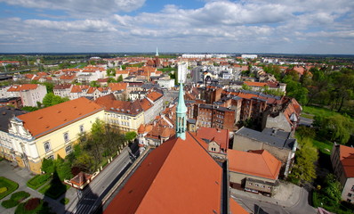 Piękne polskie miasto - Legnica - obrazy, fototapety, plakaty