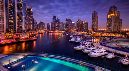 Sea And Buildings - Dubai