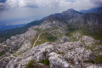 Obraz premium Tulove grede, on Velebit mountain, landscape