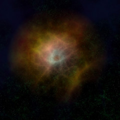 Obraz premium Nebula space galaxy