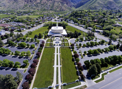 temple, LDS temple, aerial view, LDS, Mormon Temple, Moprmon, architecture