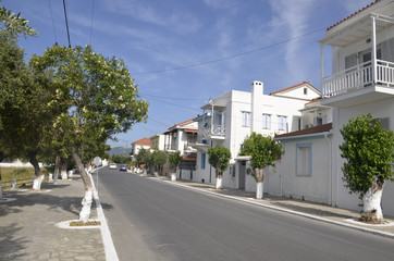 Route vers Pythagorion (Samos)