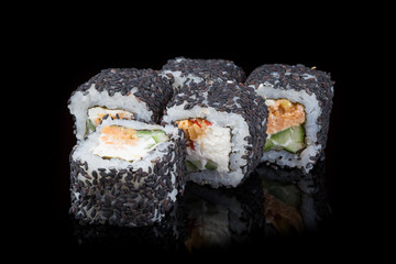 Japanese seafood rolls