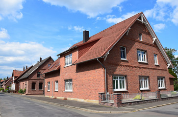 Fototapeta na wymiar Schaumburger Landhäuser
