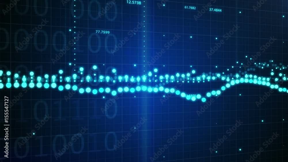 Poster abstract futuristic binary code walls background