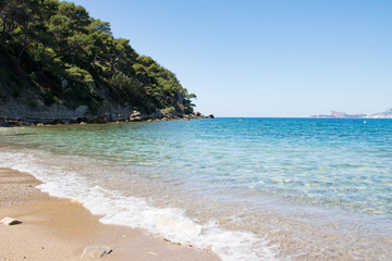 Am Meer in Südfrankreich