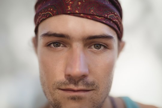 Close-up portrait of man 