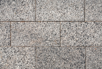 Closeup of paving stone from marble crumbs for background