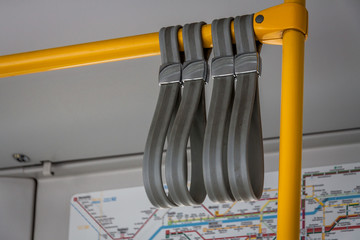 Haltegriffe Straßenbahn Dresden