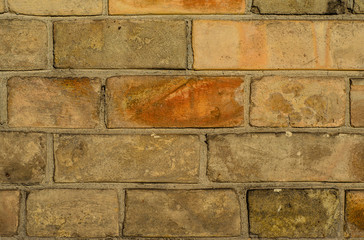 Texture of the brick wall as a background