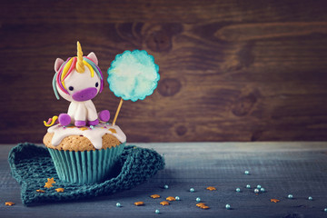 Unicorn cupcake