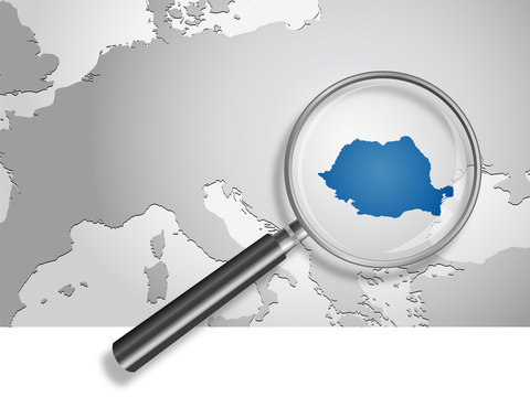 Landkarte *** Europa Rum&auml;nien
