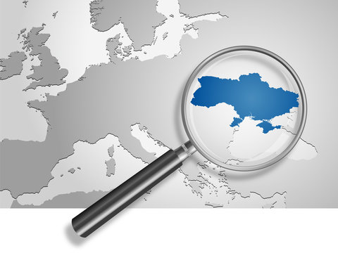 Landkarte *** Ukraine
