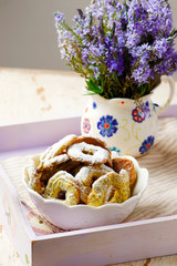 poppy seed cookies..style rustic