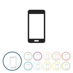 Bunte 3D Buttons - Smartphone