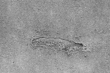 Wall fragment with scratches and cracks