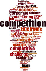 Competition word cloud