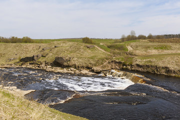Тосненский (Гертовский) водопад. Ульяновка. Ленинградская область.