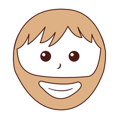saint joseph manger character vector illustration design