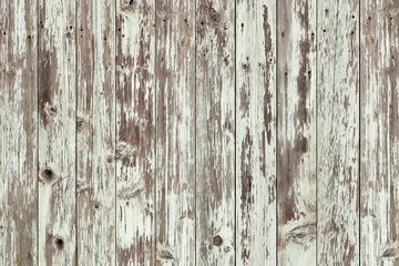 Rustic old weathered white wood plank background
