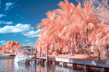 Fort Lauderdale Intracoastal in Infrared
