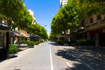 Palma de Mallorca urban city center. © Stockphototrends