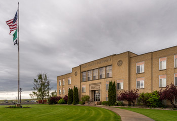 The Adams County Courthouse in Ritzville, Washington