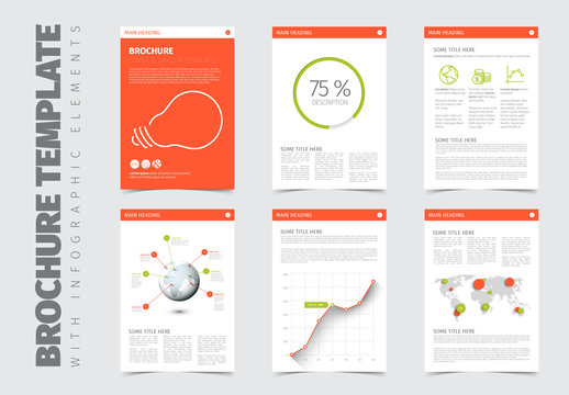 Six Modern Brochure Layouts