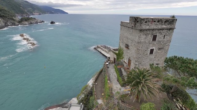 Panorama of Monterosso al Mare, Italy