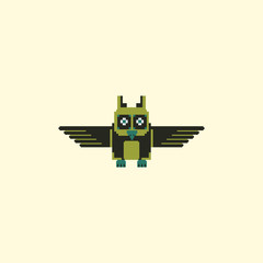 Pixel owl