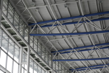steel truss structure roof
