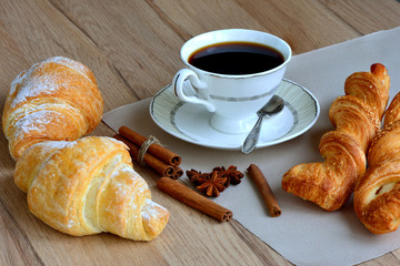 a Cup of morning coffee