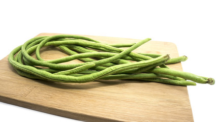 fish and fresh vegetables