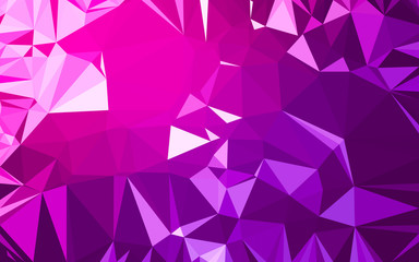 Obraz premium Abstract low poly background, geometry triangle