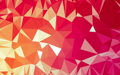 Fototapeta premium Abstract low poly background, geometry triangle