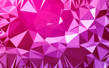 Obraz premium Abstract low poly background, geometry triangle