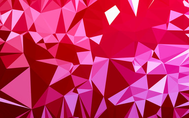 Fototapeta premium Abstract low poly background, geometry triangle