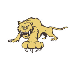 Tiger cartoon character