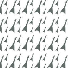 electric guitar instrument to play music background, vector illustration