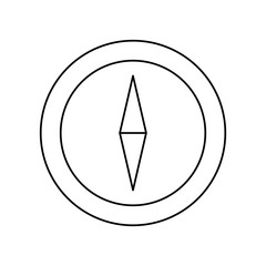 line cute chronometer symbol icon, vector illustration design