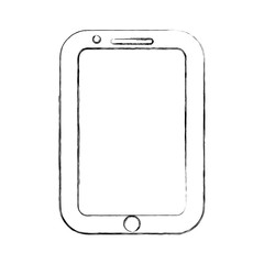 figure nice smartphone symbol icon design, vector illustration