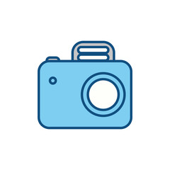 slhouette camera symbol icon design, vector illustration