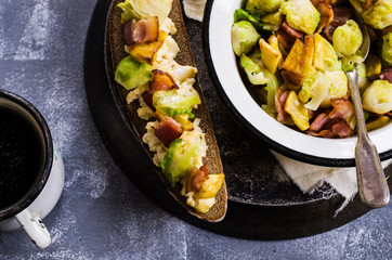 Sandwich with vegetables