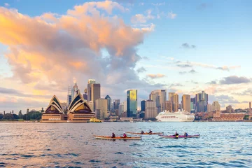Poster Skyline van het centrum van Sydney © f11photo