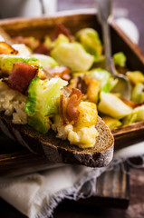 Sandwich with vegetables