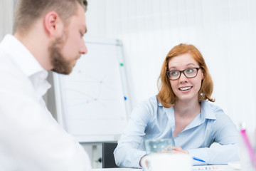 Obraz premium beratungsgespräch